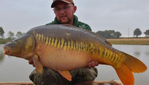 A 26 lb carp from Heart Lake, Nov 2022