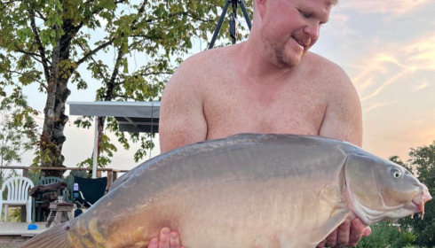 A carp from Heart Lake, Aug 2023