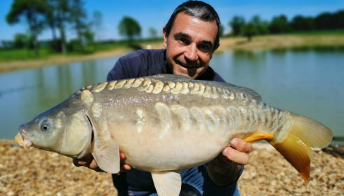 A carp from Heart Lake, Nov 2022