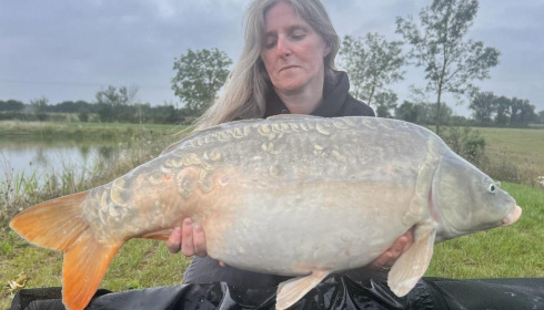 A carp from Heart Lake, Aug 2023