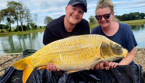 A carp from Heart Lake, Aug 2023