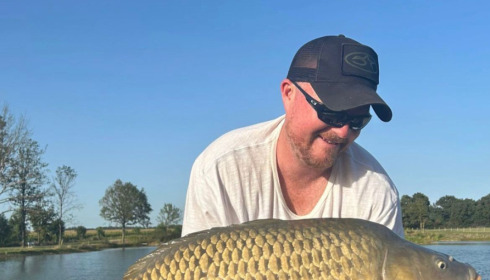 A carp from Heart Lake, Aug 2023