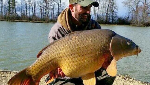 A 37 lb 8 oz carp from Jonchery 7, Jason Orridge, Mar 2015