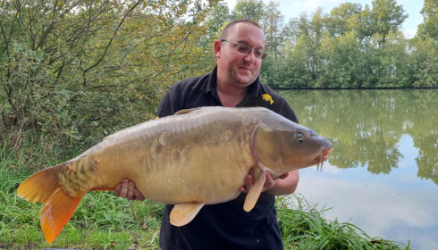 A 43 lb fish from Jonchery 7, Mirror, Oct 2022