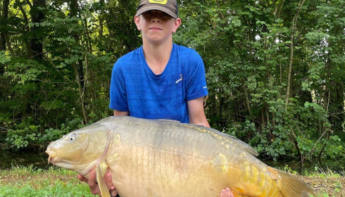 A carp from Jonchery 7, Aug 2022