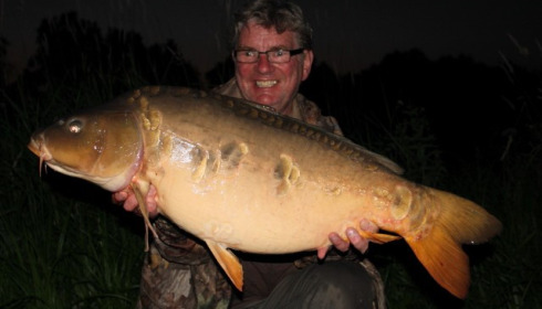 A 34 lb 2 oz carp from Jonchery 7, Ron Key, Jul 2013