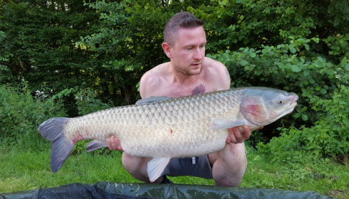 A 41 lb 2 oz carp from Jonchery 7, Darren Swabey, Jul 2016