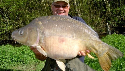 A 50 lb 6 oz carp from Jonchery 7, Francois Wermuth, Apr 2013