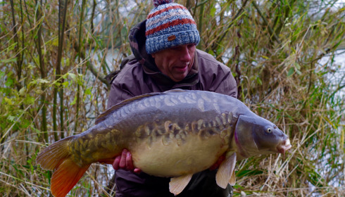 A 36 lb fish from Jonchery 7, Nov 2021