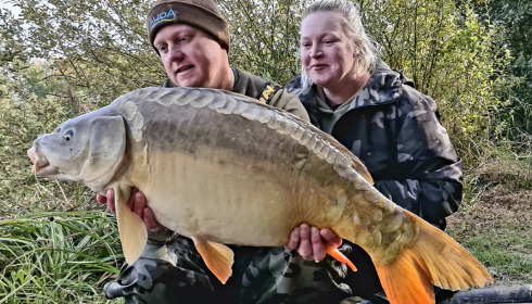 A 30 lb fish from Jonchery 7, Oct 2021