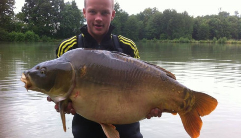 A carp from Jonchery 7, Aug 2014