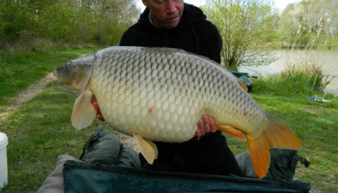 A carp from Jonchery 7, Clive Bailey, Apr 2014