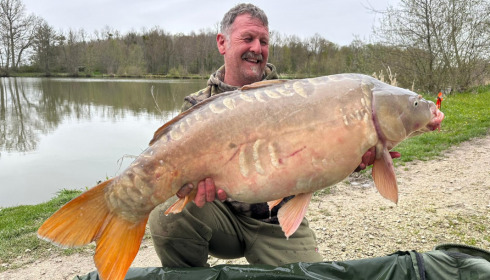 A carp from Jonchery 7, Apr 2023