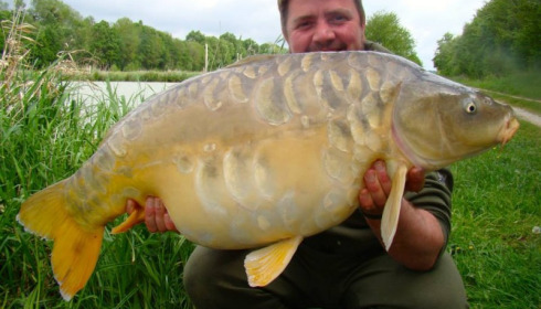 A carp from Jonchery 7, Stuart & John Payne, May 2014