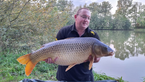 A 34 lb fish from Jonchery 7, Common, Oct 2022