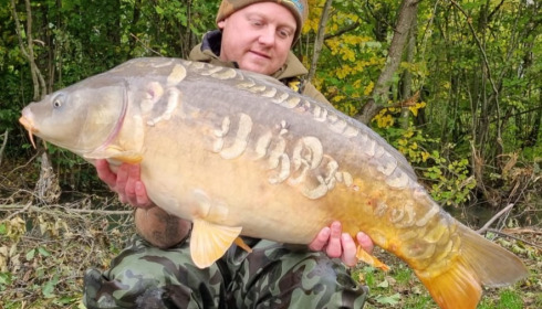 A 31 lb fish from Jonchery 7, Oct 2021