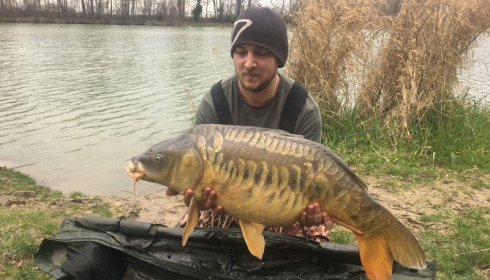 A 25 lb 1 oz carp from Jonchery 7, Martin Brown , Mar 2017