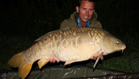 A 23 lb 12 oz carp from Jonchery 7, Dean, Jul 2013