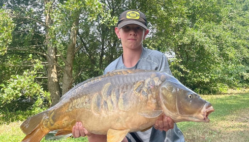 A carp from Jonchery 7, Aug 2022
