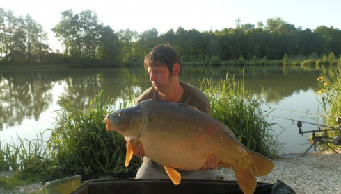 A 47 lb 12 oz carp from Jonchery 7, Paul Hardy, May 2015