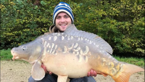 A carp from Jonchery 7, Nov 2018