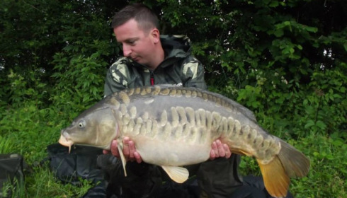 A carp from Jonchery 7, Jun 2013