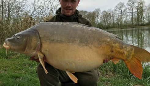 A carp from Jonchery 7, Apr 2018