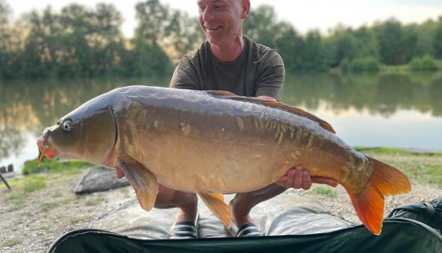 A carp from Jonchery 7, Aug 2022