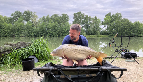 A 29 lb carp from Jonchery 7, Daniel Green, Jul 2022