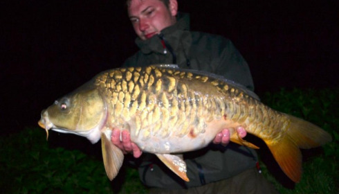 A 37 lb 3 oz carp from Jonchery 7, May 2013