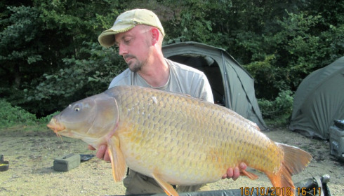 A 40 lb 7 oz carp from Jonchery 7, Jonathon Smith, Oct 2016