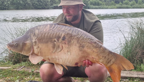 A carp from Jonchery 8, Aug 2023