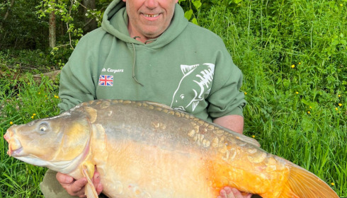 A 44 lb 6 oz fish from Jonchery 8, Mirror, May 2023