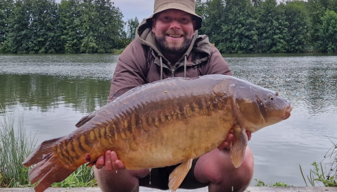 A carp from Jonchery 8, Aug 2023