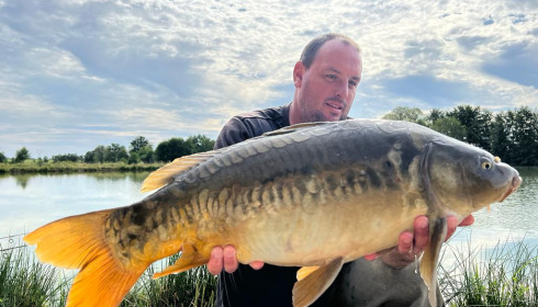 A carp from Jonchery 8, Rees Burchell, Aug 2022