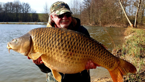 A 50 lb carp from Jonchery 8, Apr 2021