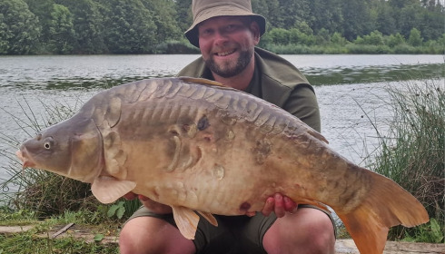 A carp from Jonchery 8, Aug 2023