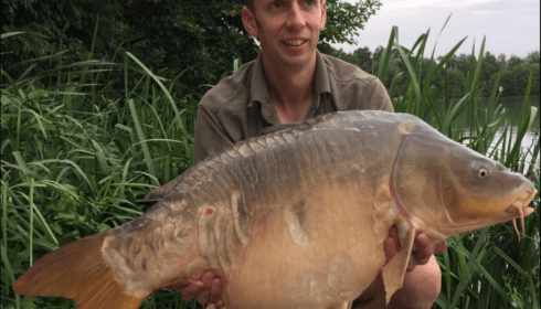 A 40 lb carp from Jonchery, Steve , Aug 2019