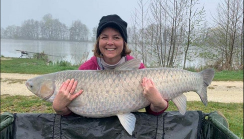 A carp from Jonchery, Apr 2019