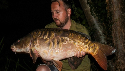 A carp from Jonchery, Matt, Peg 1, Sep 2016