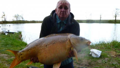 A 47 lb 12 oz carp from Jonchery, Adrian, Mar 2013