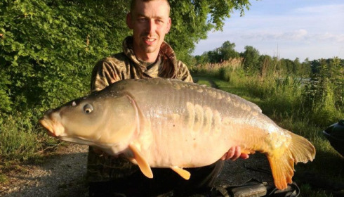 A carp from Jonchery, May 2014