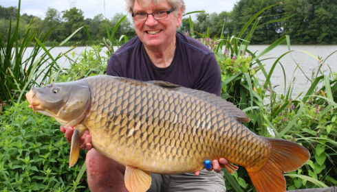 A 39 lb 2 oz carp from Jonchery, Ron Key, Aug 2013