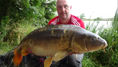 A 43 lb 6 oz carp from Jonchery, Andrew Buckley, Aug 2019