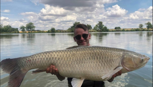A grass carp from Jonchery, Jul 2019