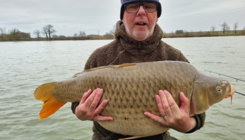 A 54 lb 14 oz fish from Jonchery, Common carp, Mar 2022