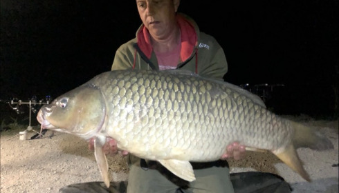 A 36 lb carp from Jonchery, Tony Richards, Sep 2019