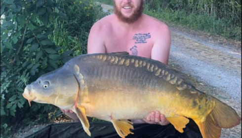 A carp from Jonchery, Jul 2019