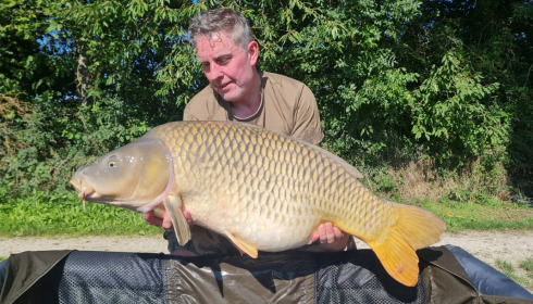 A 45 lb fish from Jonchery, Aug 2023