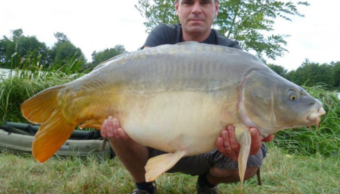 A carp from Jonchery, Aug 2013